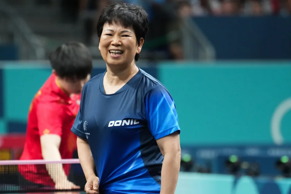 61-Year-Old Ping Pong Grandma Competes in Paris Olympics with Joy