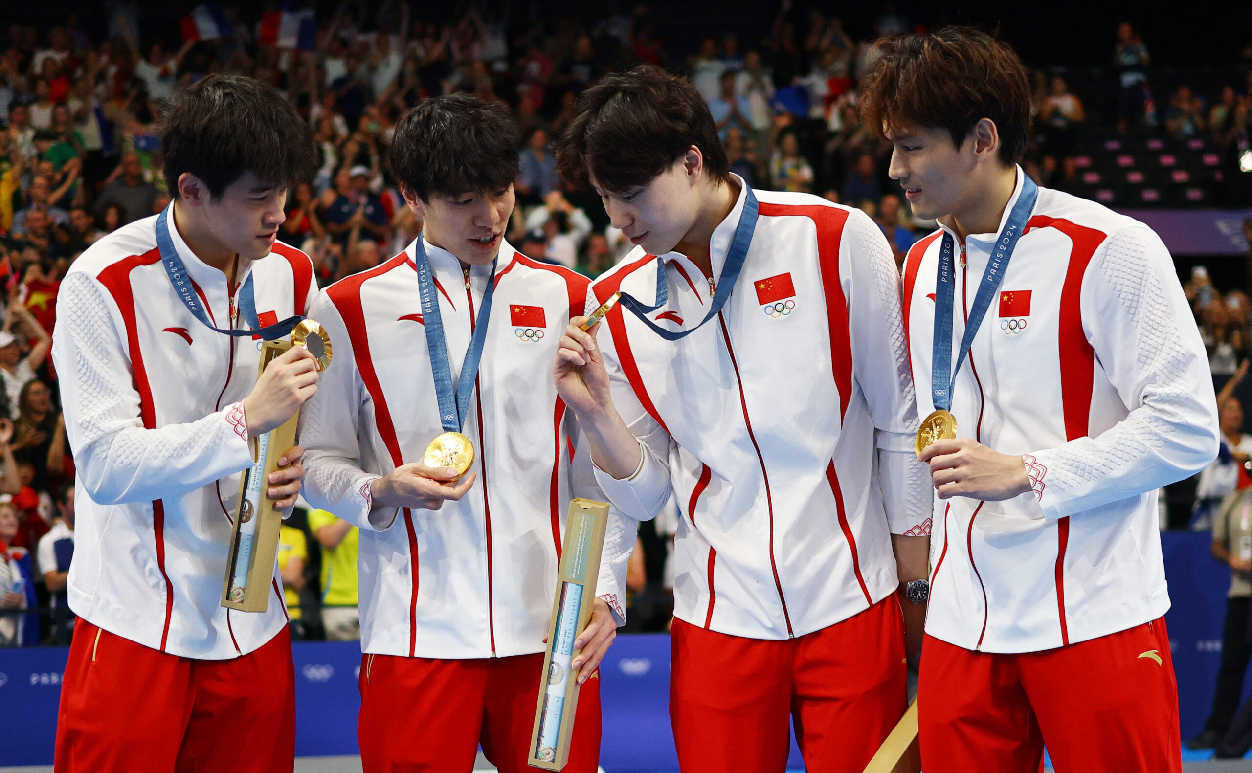 China Ends USA’s 40-Year Streak, Wins Gold in Men’s 4x100m Medley Relay